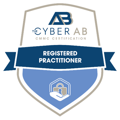 CyberAB Registered Practitioner Organization badge